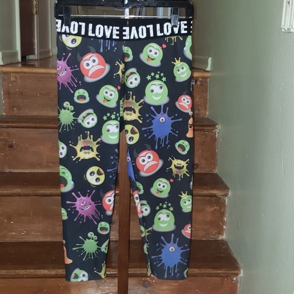 Tmani set legging with crop top Emoji - Picture 3 of 3